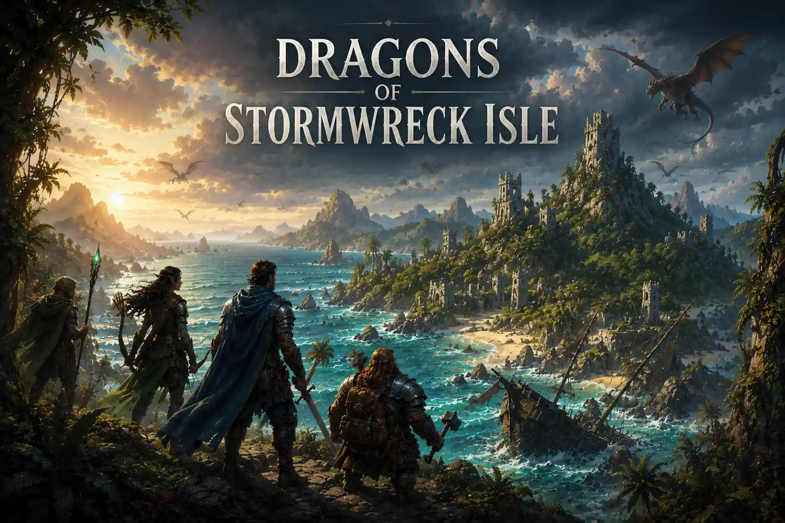 Dragons of Stormwreck Isle